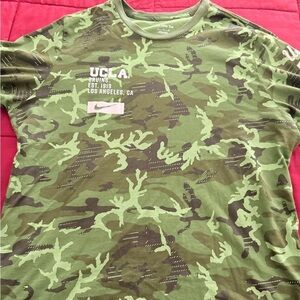 Nike Men's Green Camouflage UCLA T-Shirt